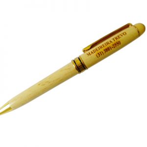 caneta madeira brindes vitoria espirito santo