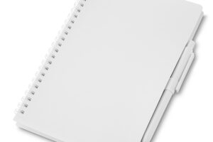 Caderno Antibacteriano com Caneta