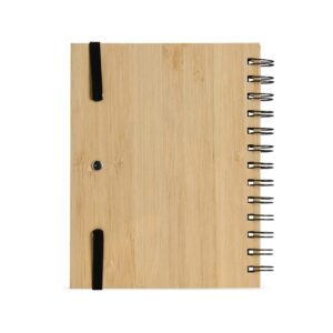 Caderno de Papelão com Caneta