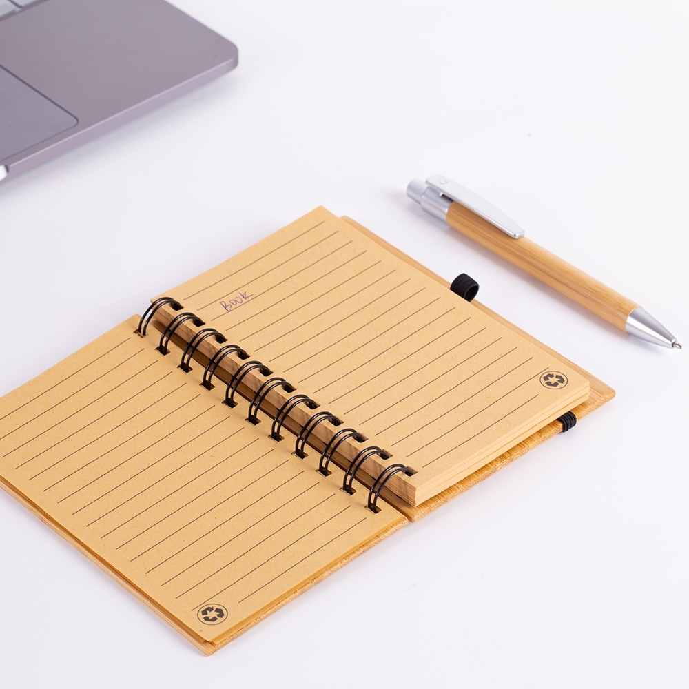 Caderno Ecológico com Caneta