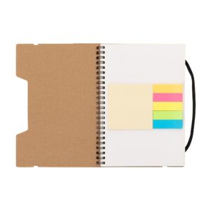 Caderno com Régua e Autoadesivos
