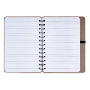 Caderno Kraft B6 com Porta Caneta