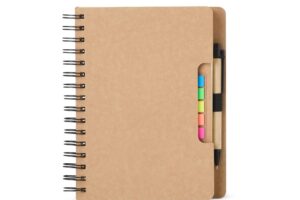 Caderno com Autoadesivos e Caneta