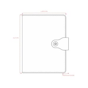 Caderno Fichário PU