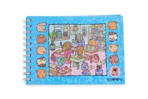 Caderno Para Colorir Desenho Animado