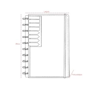 Caderno de Disco B5